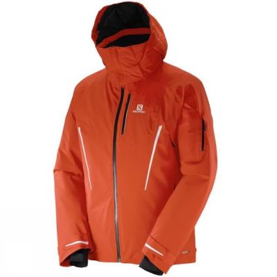 Chaquetas Salomon Speed Hombre Naranjas - Chile NQX743198